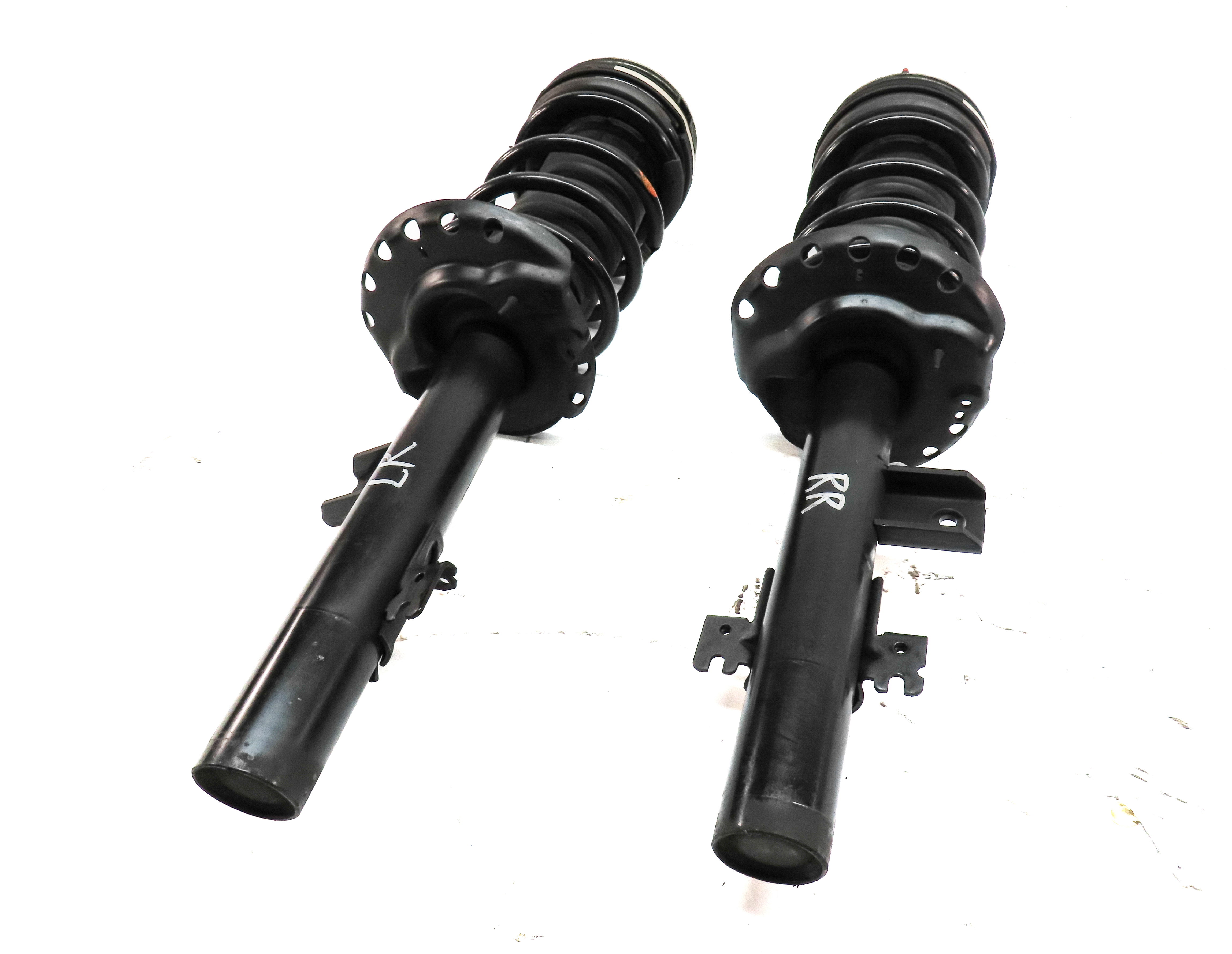 12-19 RANGE ROVER EVOQUE (L538) REAR LEFT & RIGHT SUSPENSION SHOCK STRUT SET-2 — exact item pictured
